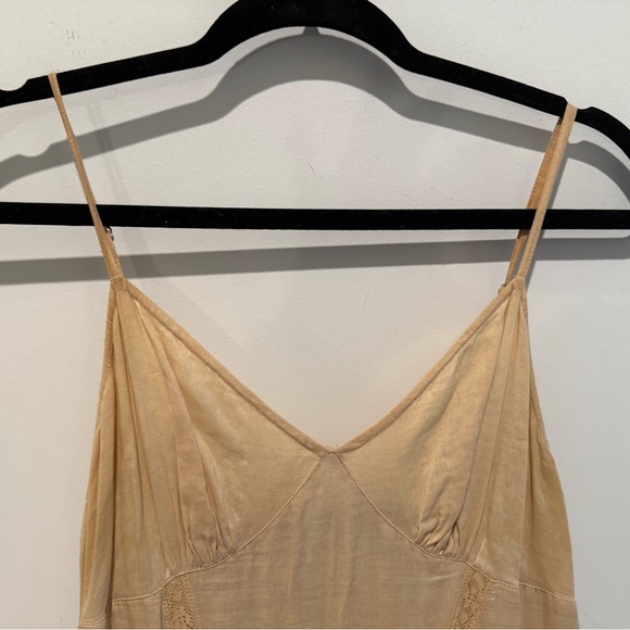 Topshop Beige Lace Maxi Dress - Picture 5 of 8